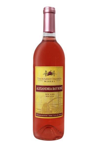Thousand Islands Winery Alexandria Bay Rosé (750ml bottle)
