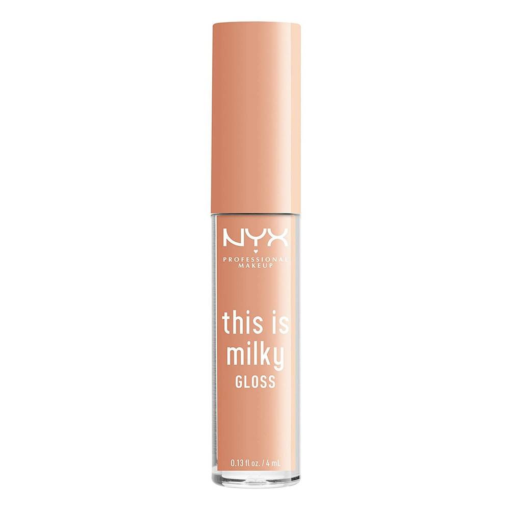 NYX Professional Makeup This is Milky Lip Gloss, Milk & Hunny