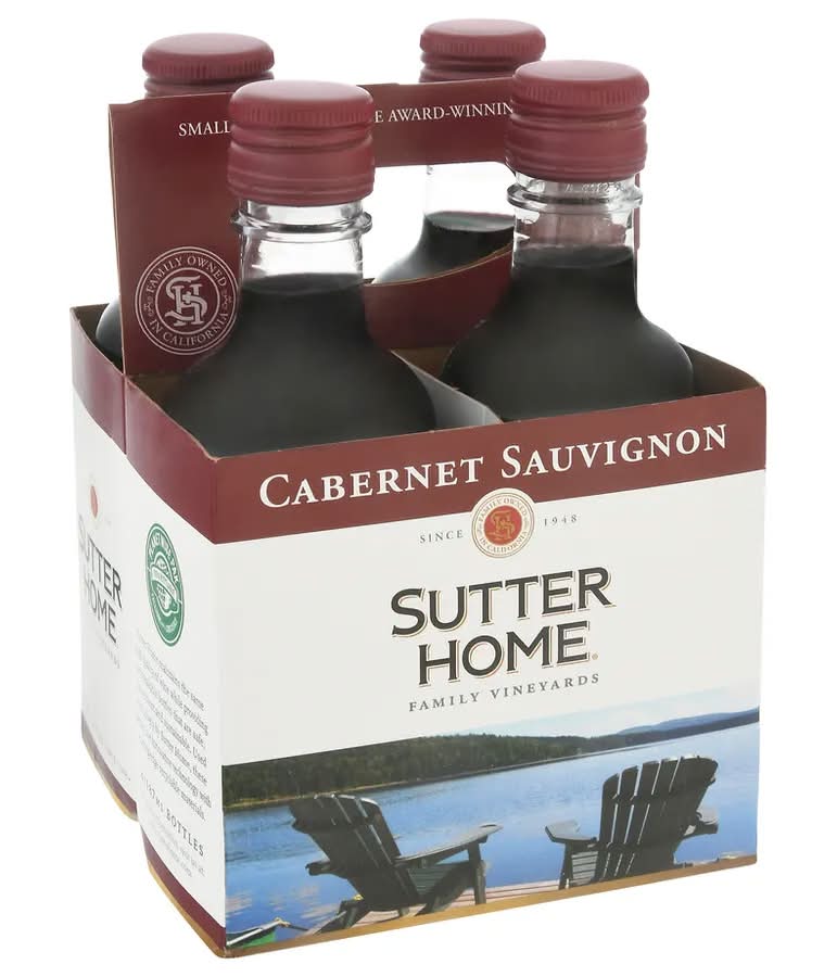 Sutter Home Cabernet Sauvignon - 4 Pack