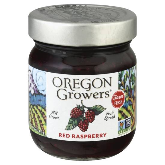 Oregon Growers Red Raspberry Fruit Spread (12 oz)