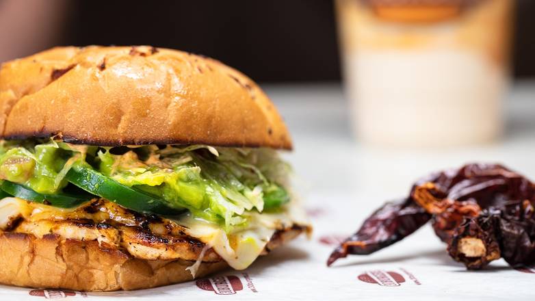 18. Spicy Baja Chicken Burger