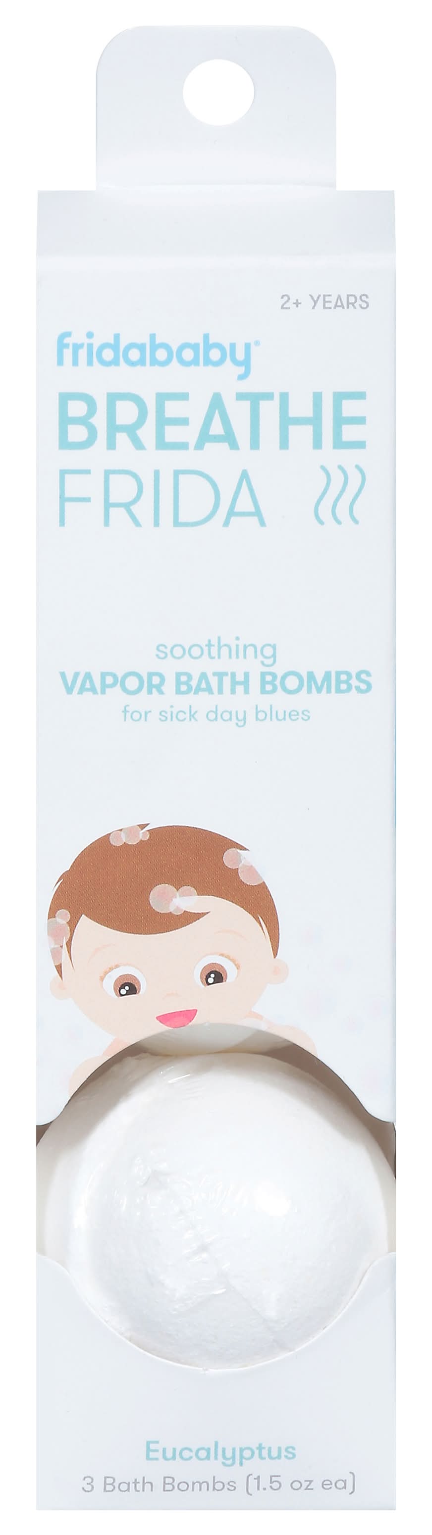 Frida Baby Breathe Frida Vapor Bath Bombs, Eucalyptus -Lavender (1.5 oz, 3 ct)
