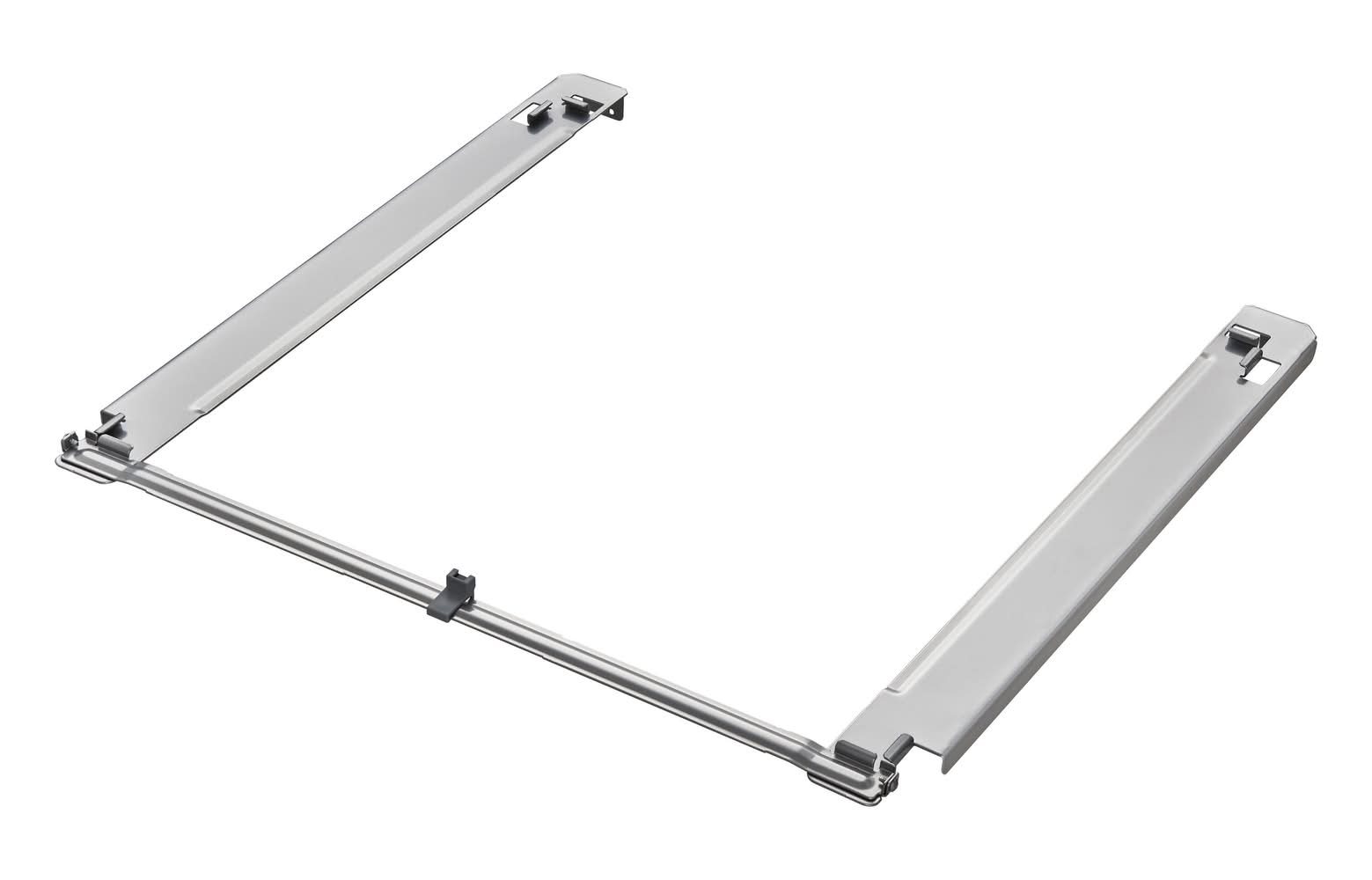 LG Electronics Aluminum Laundry stacking kit ( Stainless Steel )