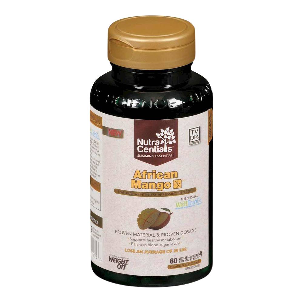 Nutracentials Slimming Essentials African Mango Capsules Delivery Near