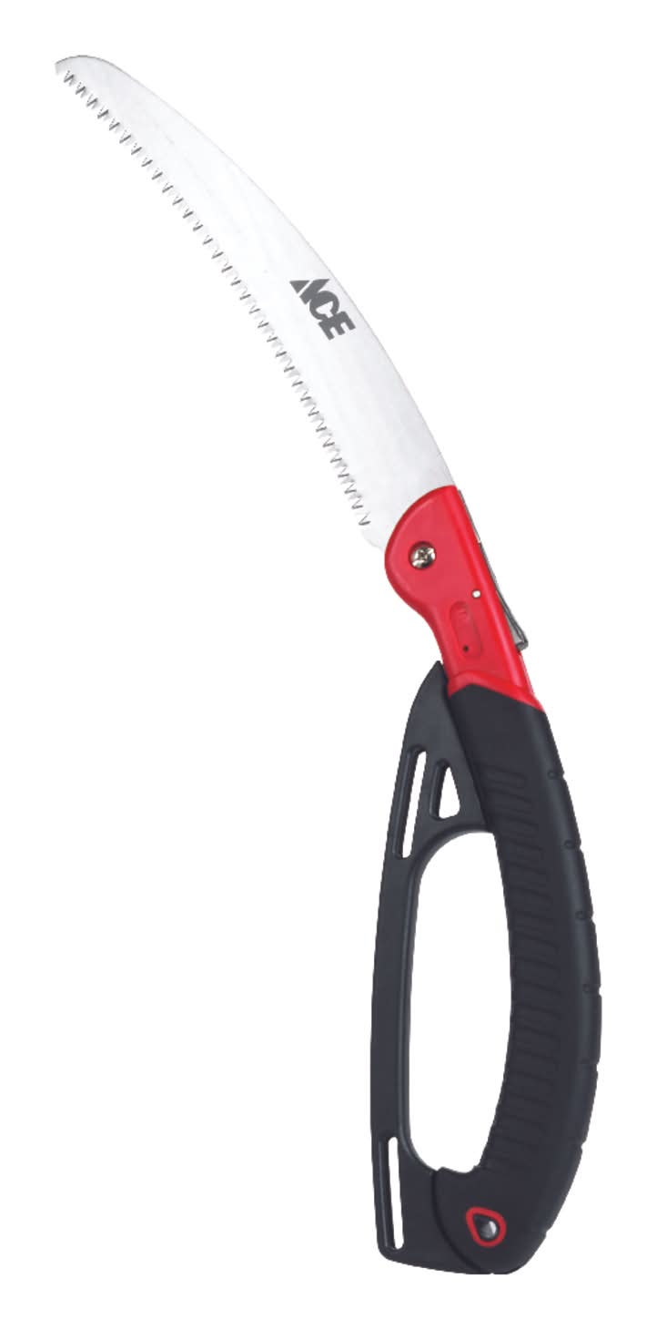 ACE 10.5 In. Chrome Plated Sk5 Triple Cut Pruning Saw