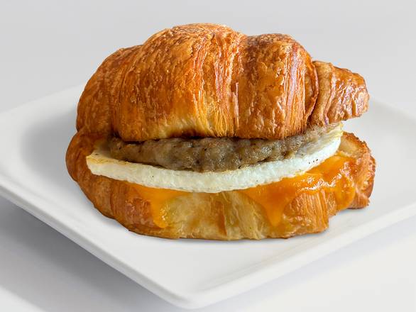 Croissant Sandwich - Sausage, Egg & Cheese