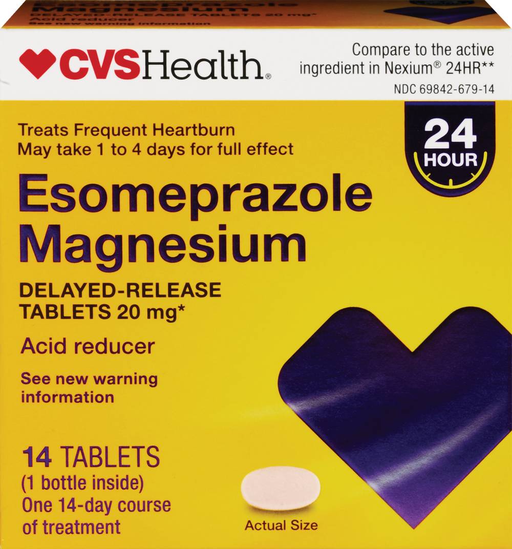 Cvs Health Delayed-Release Acid Reducer Tablets