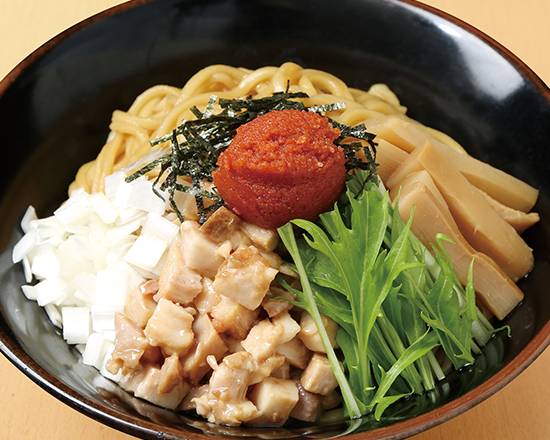 明太油そば Spicy Pollack Roe Aburasoba (Soupless Oiled Ramen Noodle)
