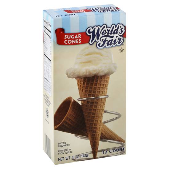 World's Fair Sugar Cone (12ct)