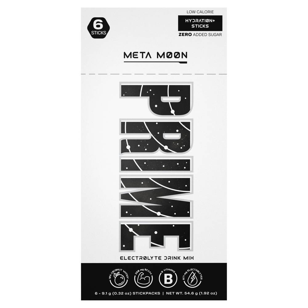 Prime Meta Moon Hydration Sticks (0.32 oz, 6 ct)