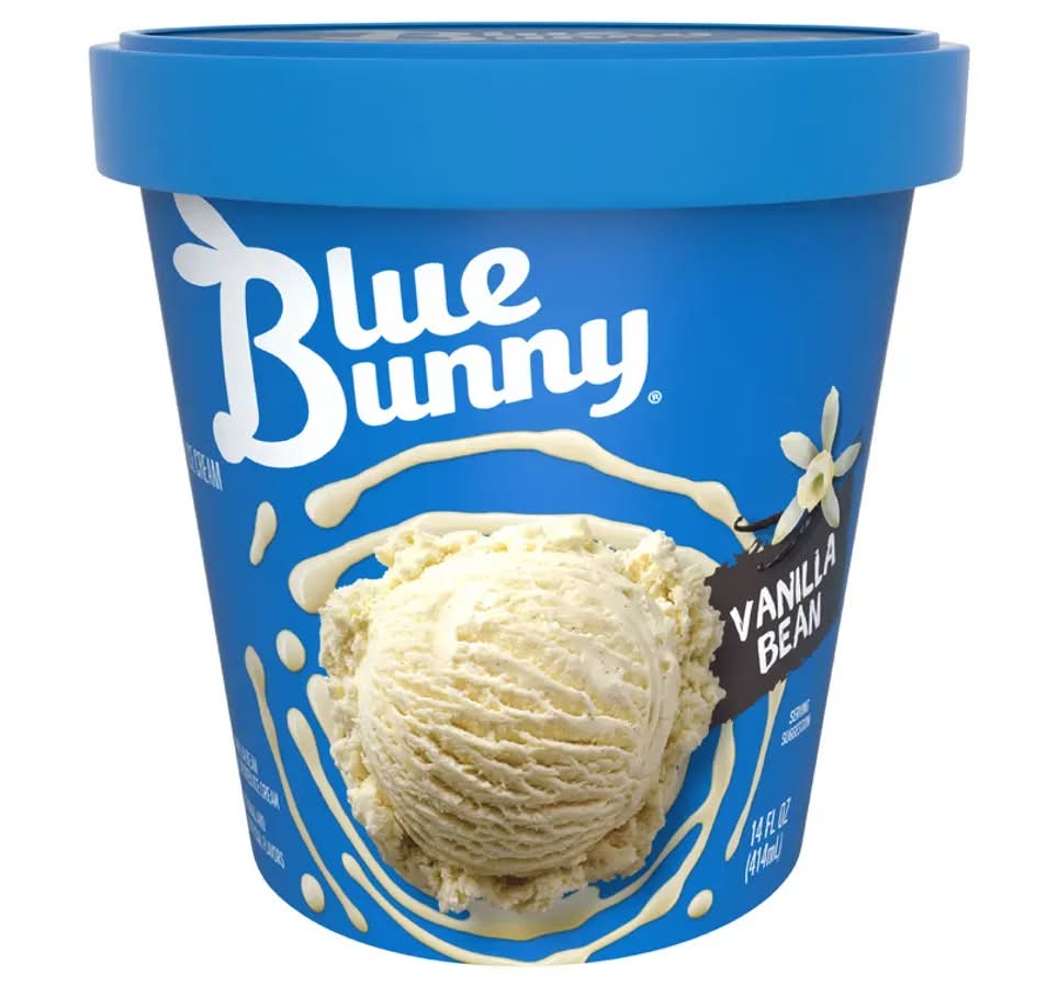 Blue Bunny Vanilla Bean Ice Cream