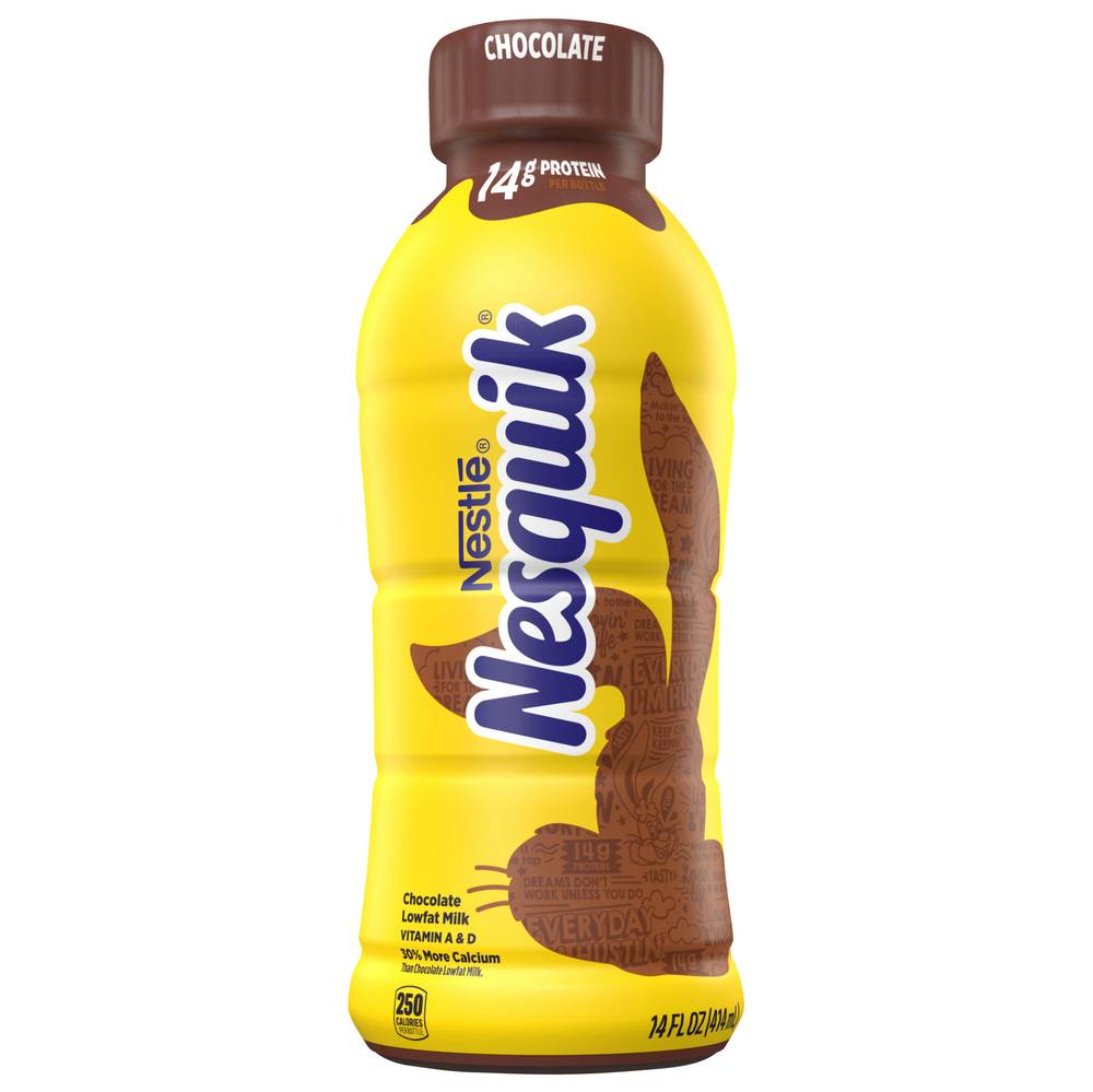 Nestlé Nesquik Lowfat Milk, Chocolate (14 fl oz)