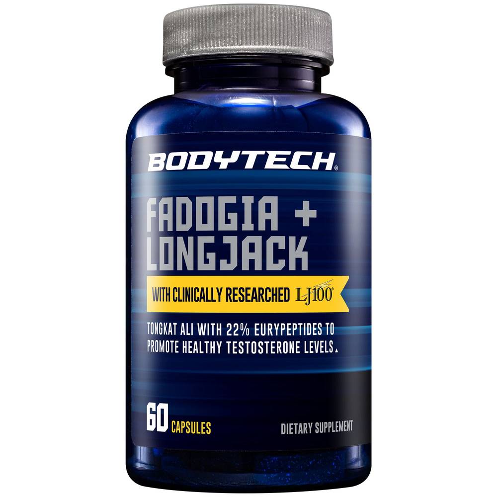 Fadogia + Longjack – Supports Healthy Testosterone Levels (60 Capsules)