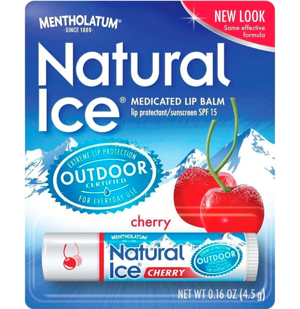 Natural Ice · Protector labial spf 15 - Cereza (4,5 g)