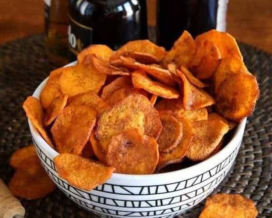 Order Yam chips, 16oz.   food online from Soup Nazi Kitchen store, Everett on bringmethat.com