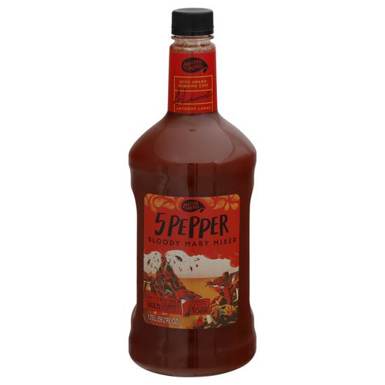 Master Of Mixes Non-Alcoholic Gourmet Mixer (59.2 fl oz) (5 pepper extra spicy bloody mary)