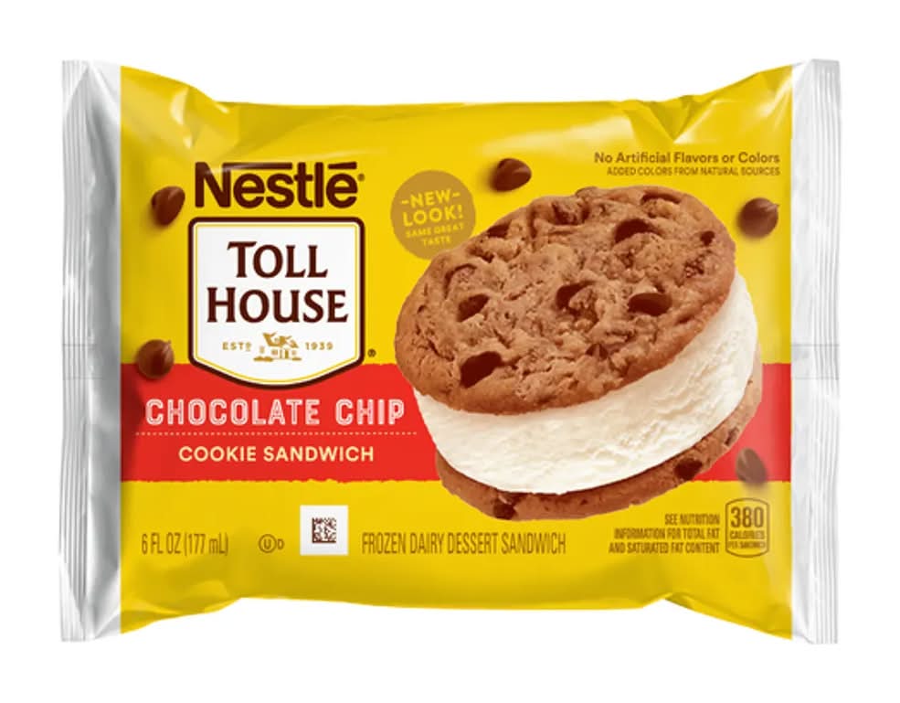 Toll House Vanilla Chocolate Chip Cookie Sandwich