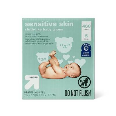 Up&Up Sensitive Skin Baby Wipes (460 ct)