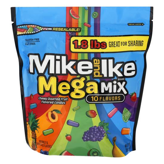Mike and Ike 10 Flavors Mega Mix Candy