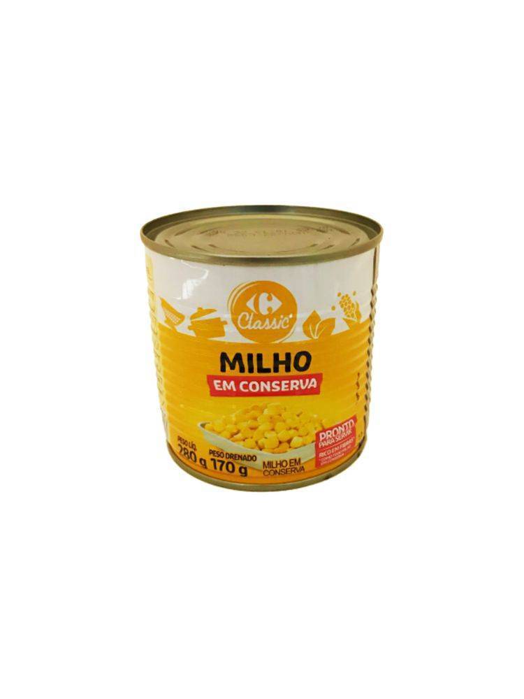 Carrefour Classic' milho verde em conserva (280 g)