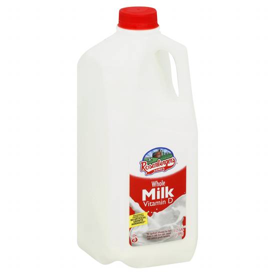 Rosenberger's Vitamin D Whole Milk (1/2 gal)