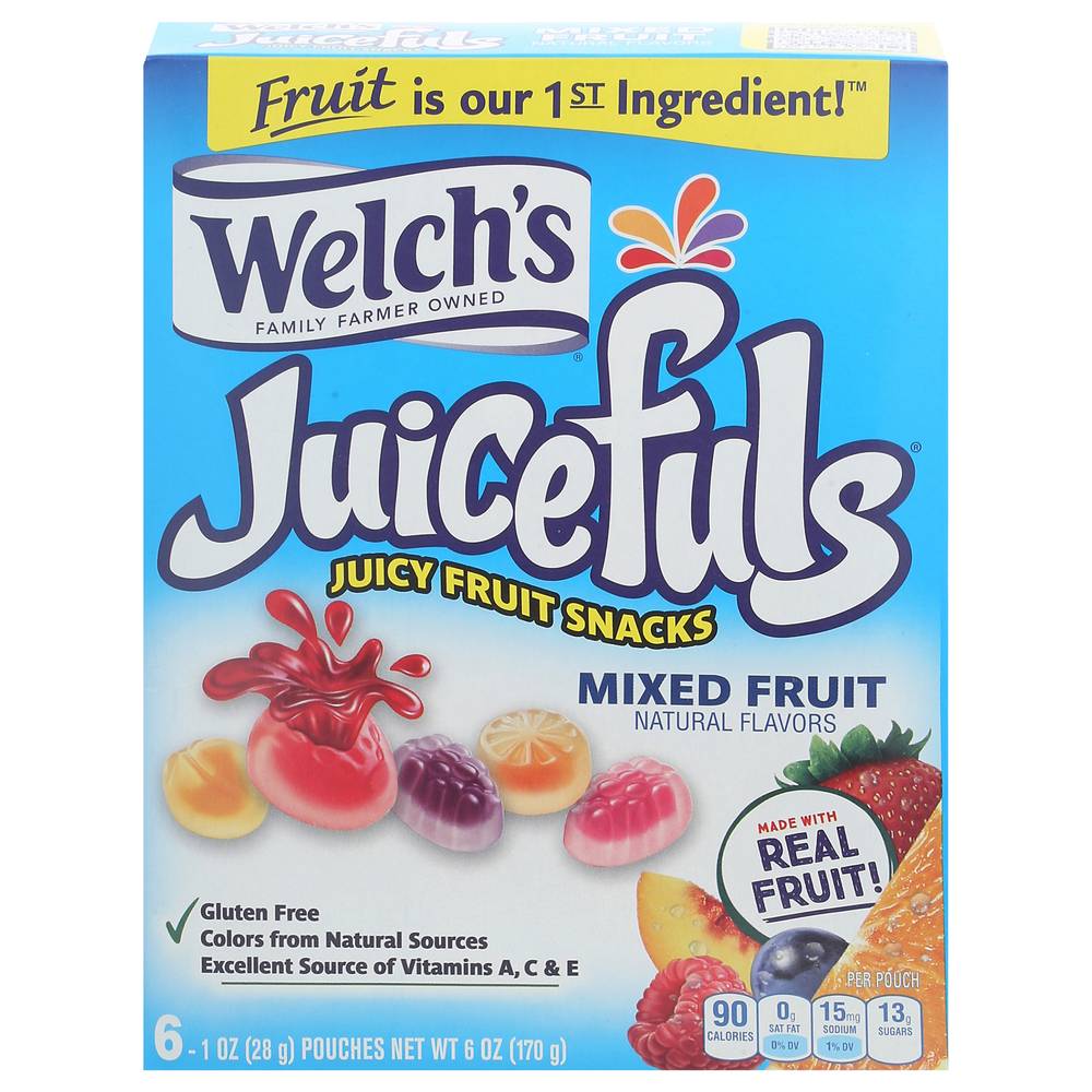 Welch's Juicefuls Mixed Fruit Juicy Snacks