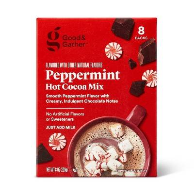 Good & Gather Hot Cocoa Mix, Peppermint (1 oz, 8 ct)