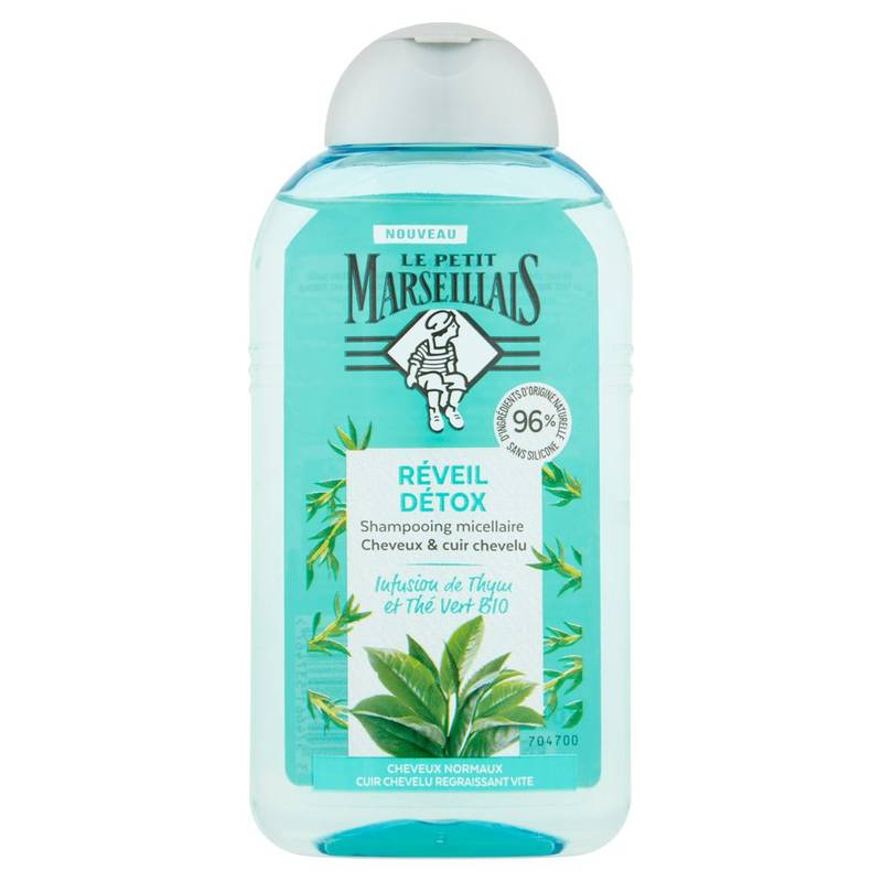 Le Petit Marseillais - Shampoing micellaire thé et thym (250ml)