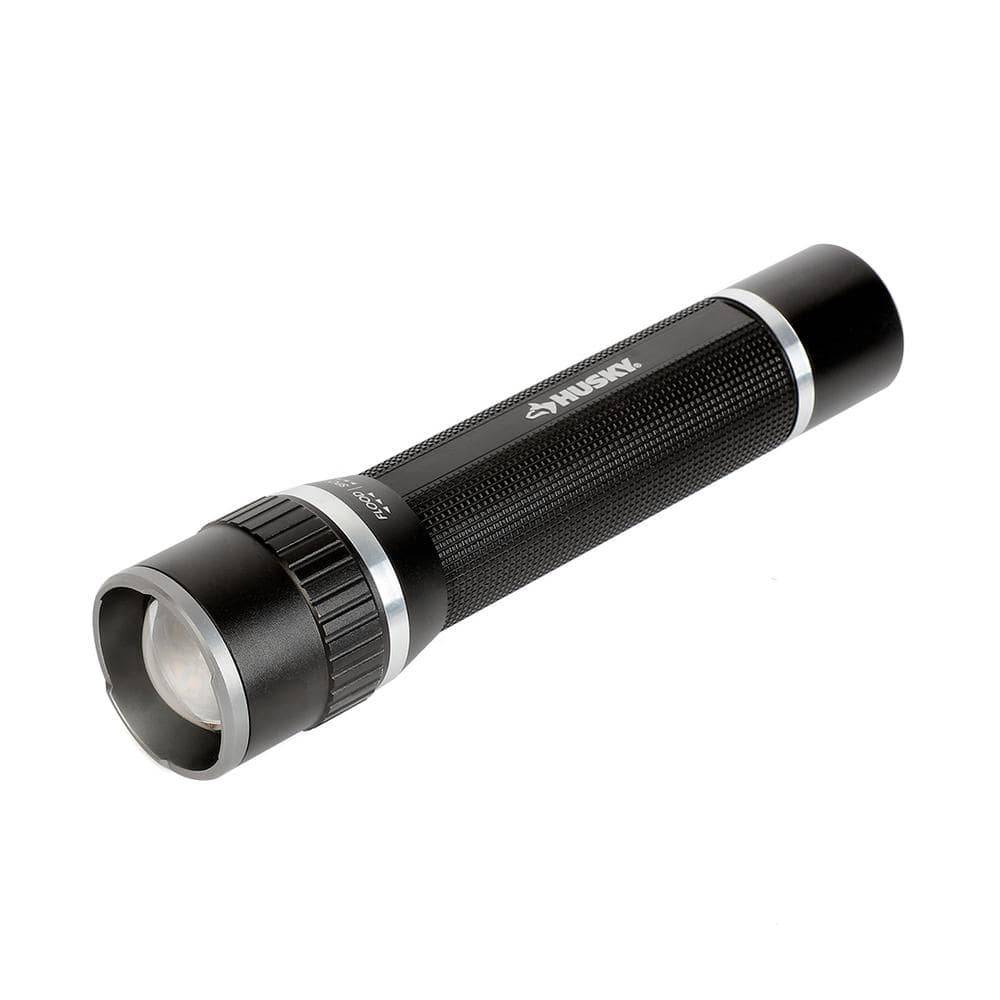 Husky 1000 Lumens Focusing Aluminum Flashlight