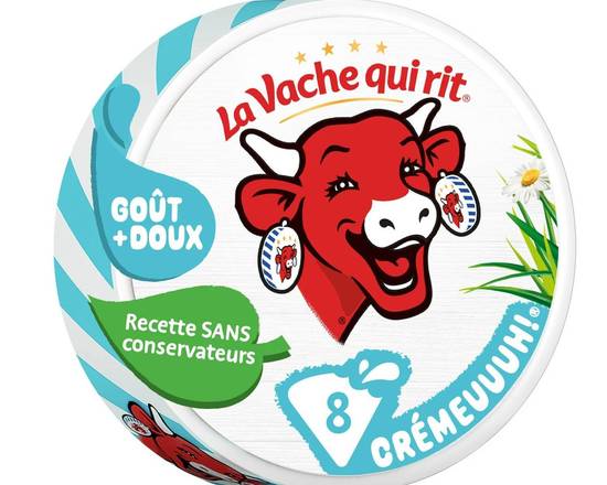 La vache qui rit Fromage Fondu Crémeux, 8 portions