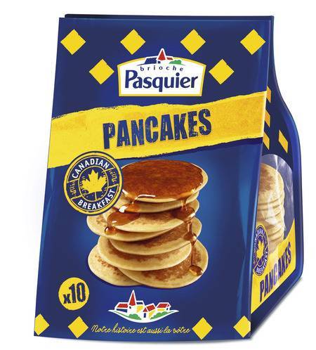 Brioche Pasquier - Pancakes nature (10 pièces)