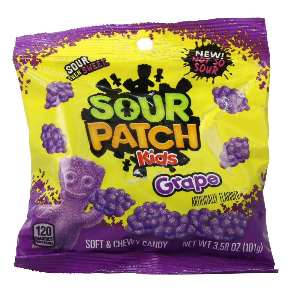 Grape Sour Patch Kids® 3.6oz Bag Grape