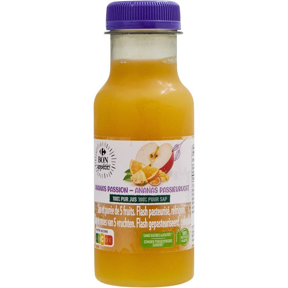 Carrefour Bon Appetit - Jus de purée du 5 fruits (1L)