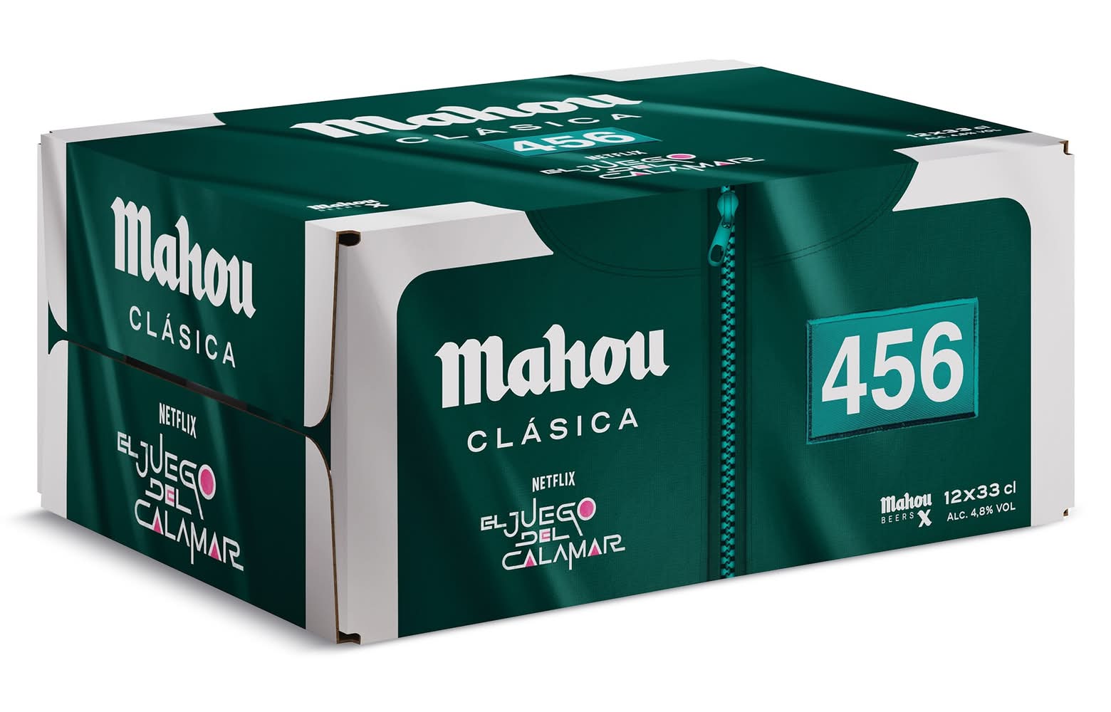 Cerveza Clásica Mahou Lata 12 X 33 Cl