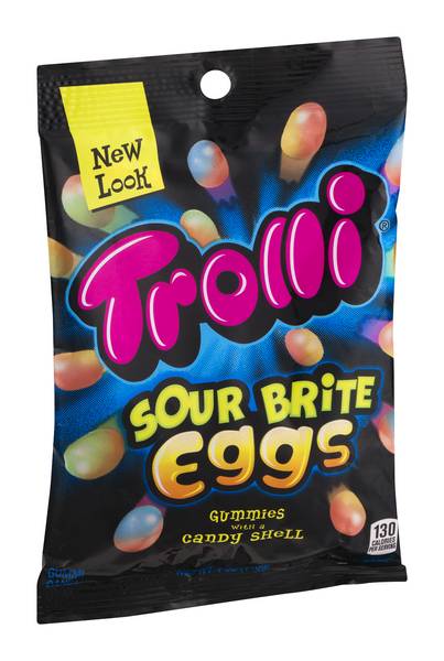 Trolli Gummi Candy, Sour Brite Eggs