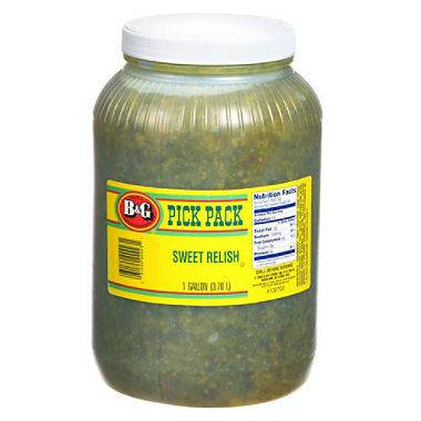 B&G - Sweet Pickle Relish - gallon