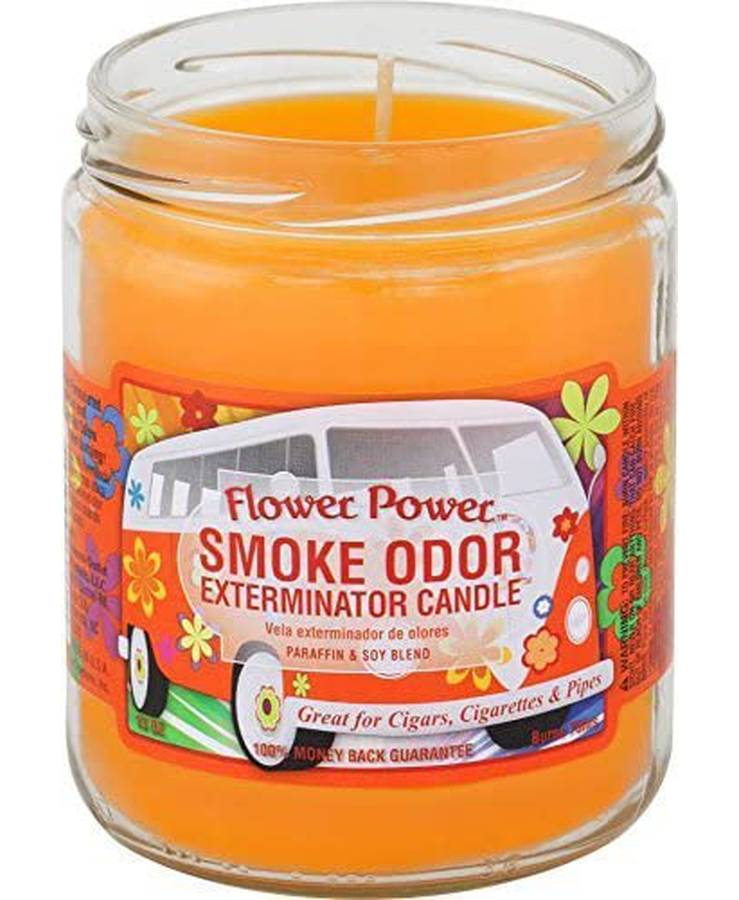 Smoke Odor Exterminator Flower Power Candle