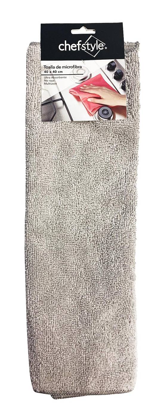 Chefstyle toalla de microfibra (40x40)