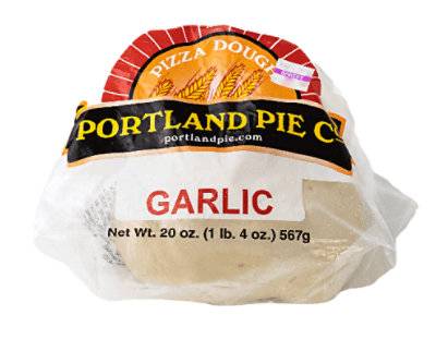 Portland Pie Dough Pizza Garlic Refrig - Ea