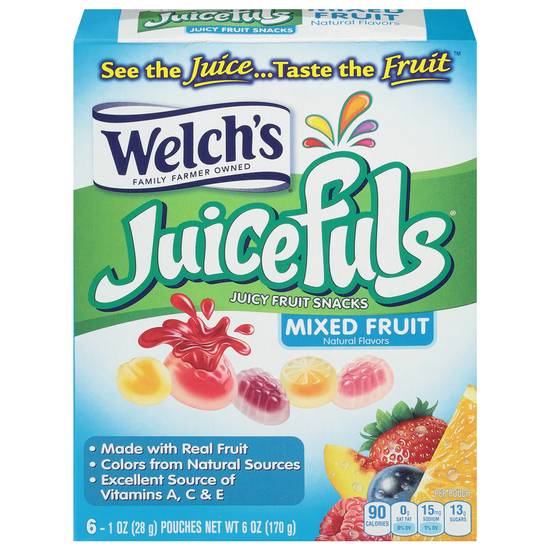 Welch's Juicefuls Mixed Fruit Juicy Snacks