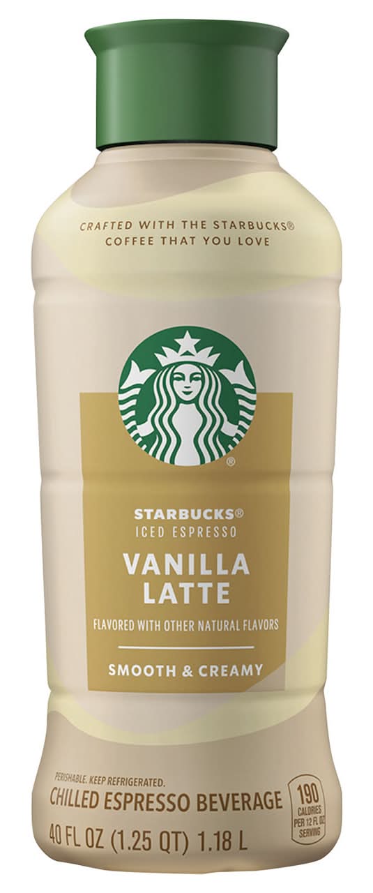 Starbucks Vanilla Latte Iced Espresso