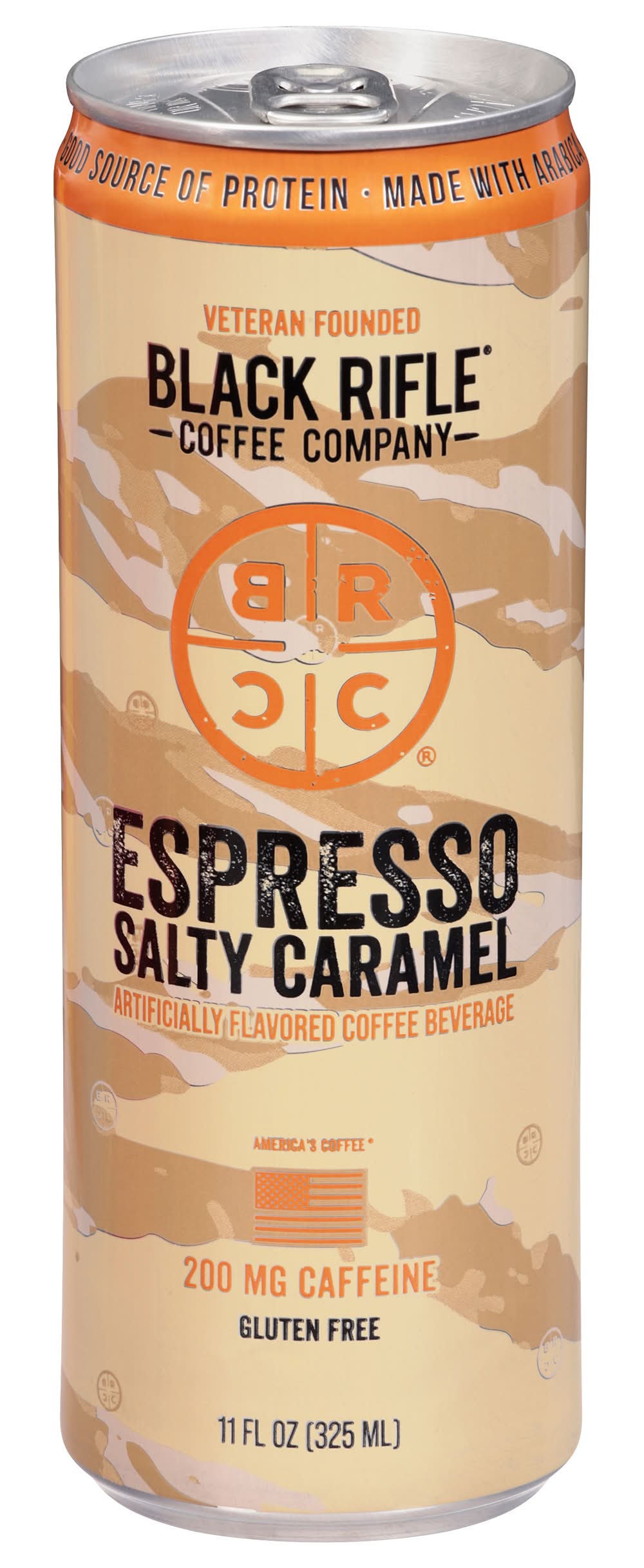 Black Rifle Coffee Company Espresso Coffee, Salted Caramel (11 fl oz)