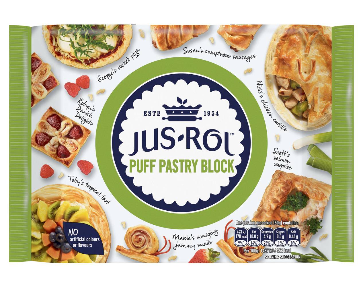 Jus-Rol Puff Pastry Block (500g)