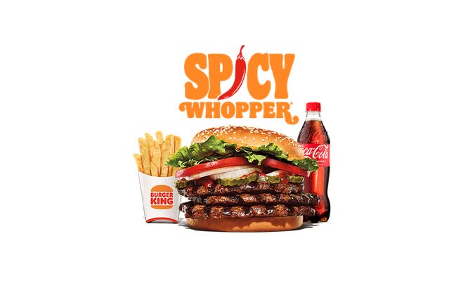 Triple Whopper Spicy Menu