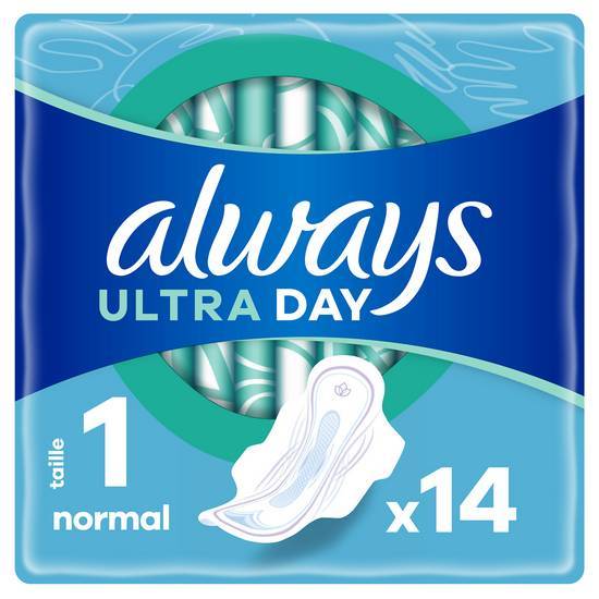 Always - Serviette hygiénique avec ailettes ultra normal (female/t 1)