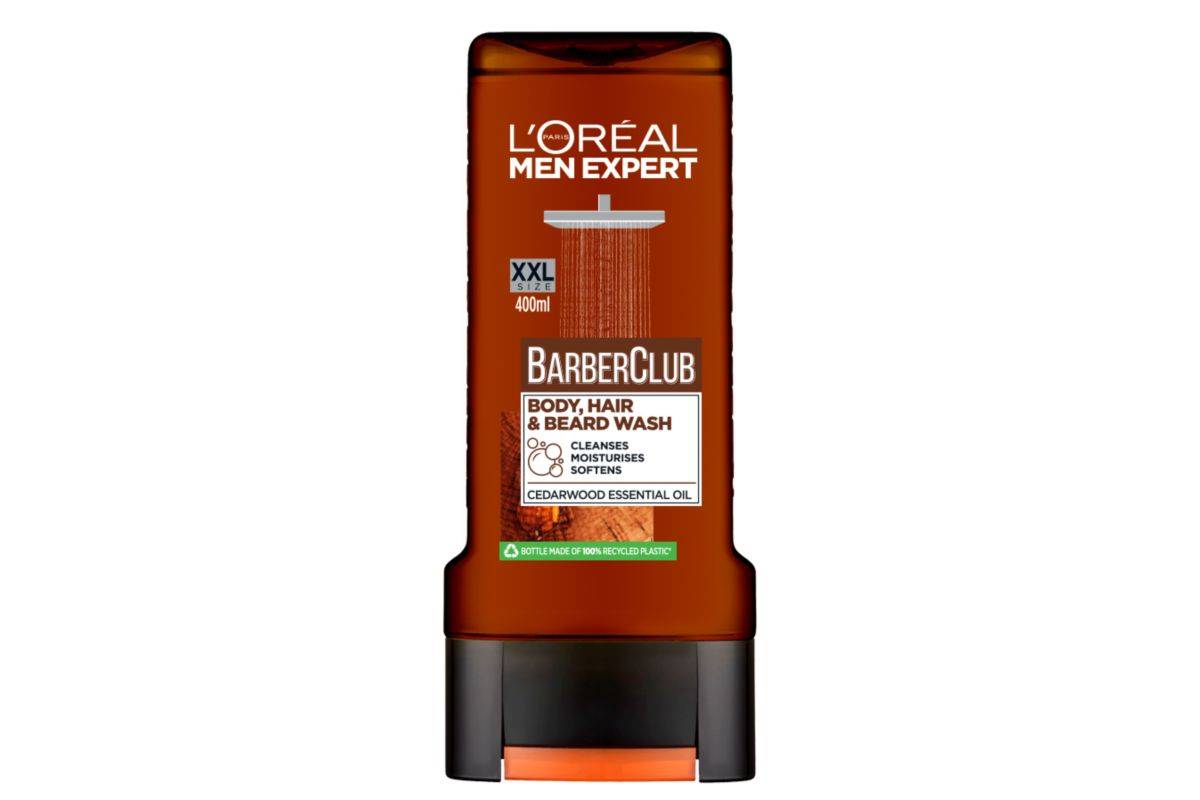 L'Oreal Men Expert Barber Club Body, Hair & Beard Wash 400ml