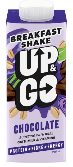 UP&GO Chocolate, Protein + Fibre + Energy Breakfast Shake (300ml)