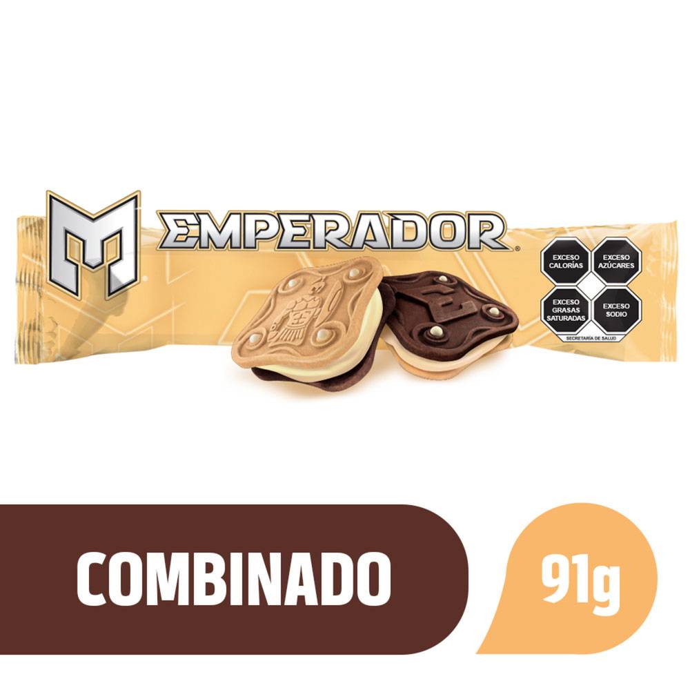 Emperador galletas combinado (bolsa 91 g)