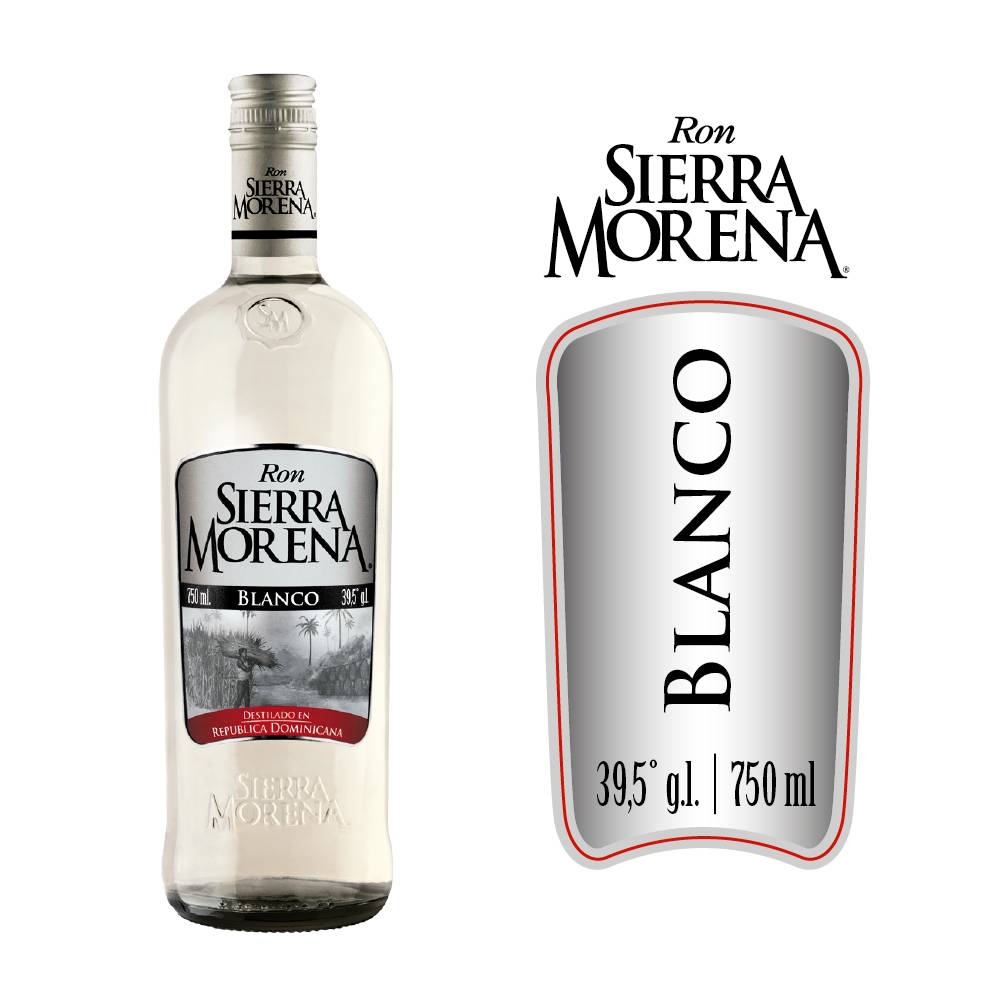 Sierra Morena · Ron blanco (750 ml)