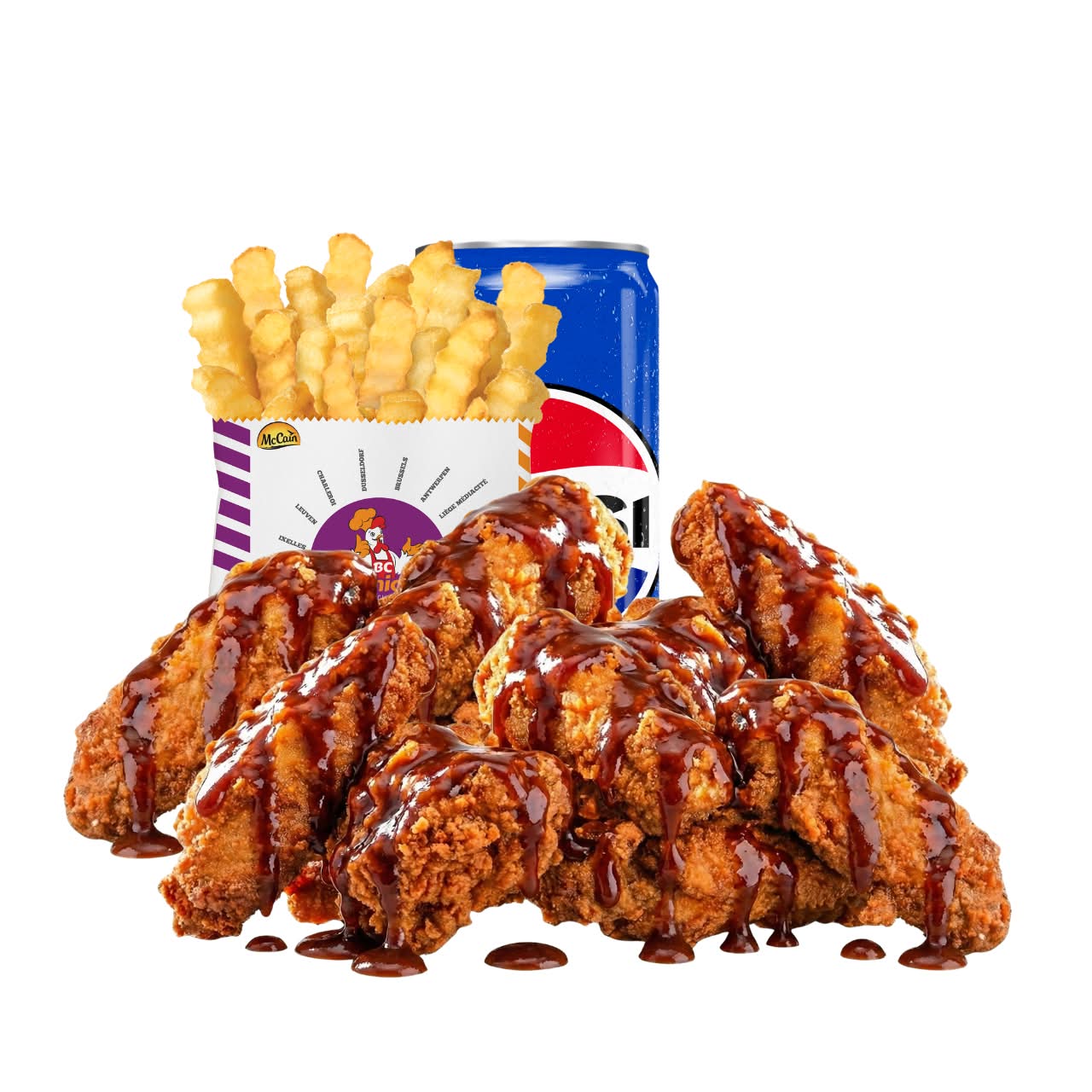 Scream 8pc Wings Menu